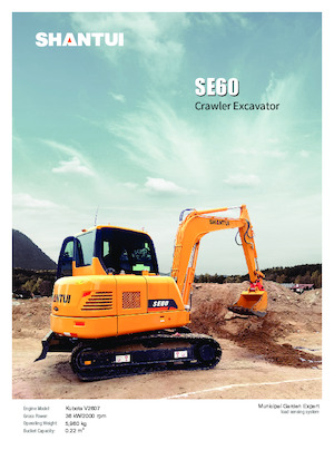 Minibagger Shantui SE60
