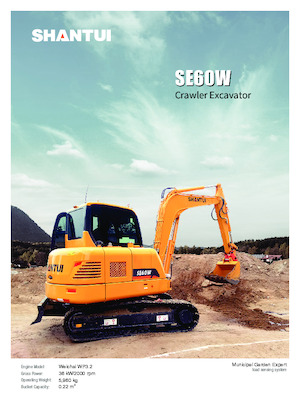 Minibagger Shantui SE60W