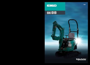 Minibagger Kobelco SK 08