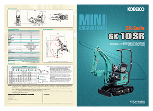 Minibagger Kobelco SK 10 SR 2