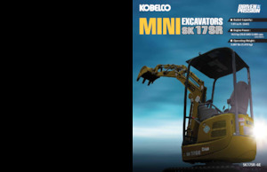 Minibagger Kobelco SK 17 SR 6E