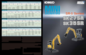 Minibagger Kobelco SK 27 SR 5