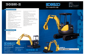 Minibagger Kobelco SK 30 SR 2