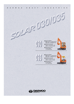 Minibagger Doosan Solar 030