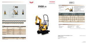 Minibagger Yanmar SV 08-1
