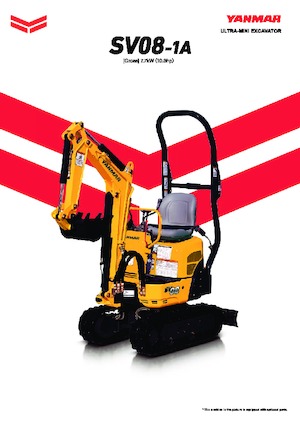 Minibagger Yanmar SV08-1A