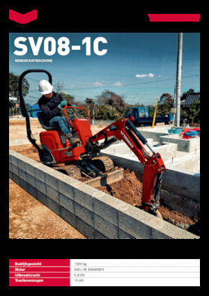 Minibagger Yanmar SV08-1C