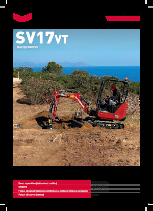 Minibagger Yanmar SV17VT