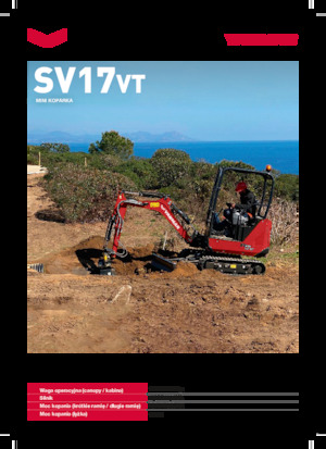 Minibagger Yanmar SV17VT