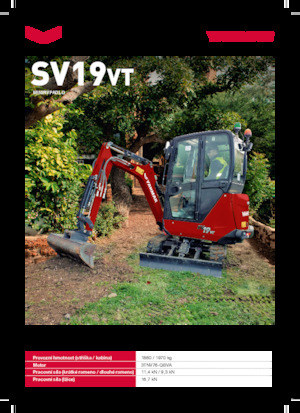 Minibagger Yanmar SV19VT