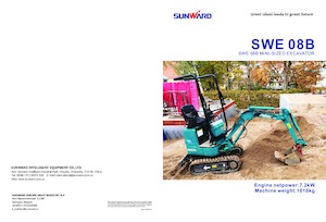 Minibagger Sunward SWE08B