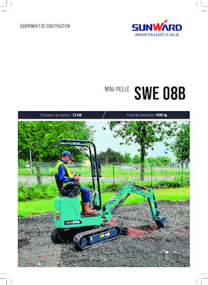 Minibagger Sunward SWE08B