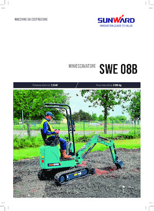 Minibagger Sunward SWE08B
