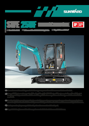 Minibagger Sunward SWE25UF