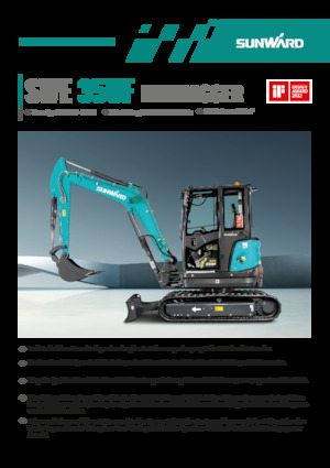 Minibagger Sunward SWE35UF