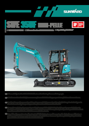 Minibagger Sunward SWE35UF