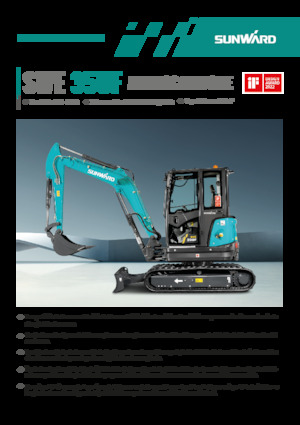 Minibagger Sunward SWE35UF