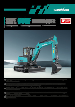 Minibagger Sunward SWE60UF