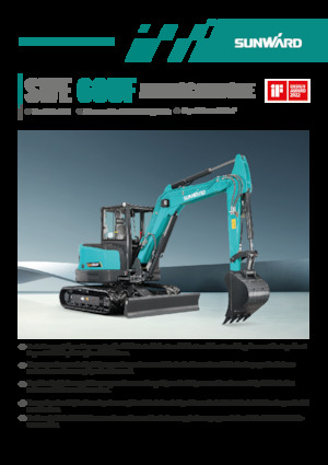 Minibagger Sunward SWE60UF