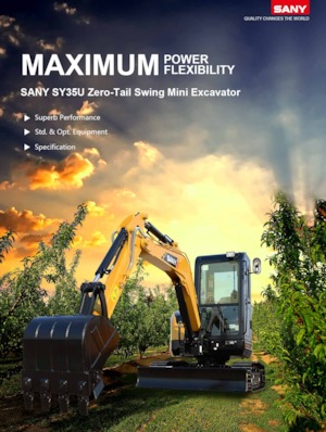 Minibagger Sany SY35U