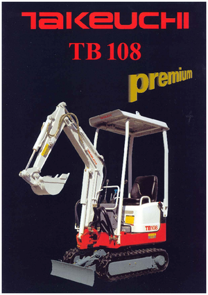 Minibagger Takeuchi TB 108