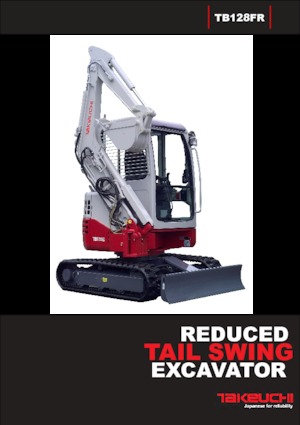 Minibagger Takeuchi TB 128 FR