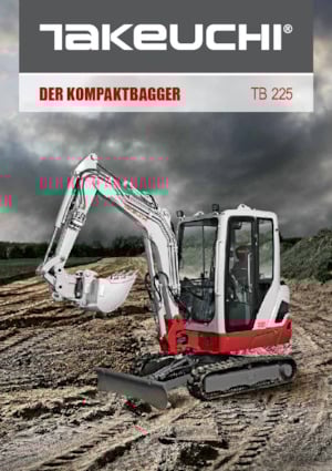 Minibagger Takeuchi TB 225