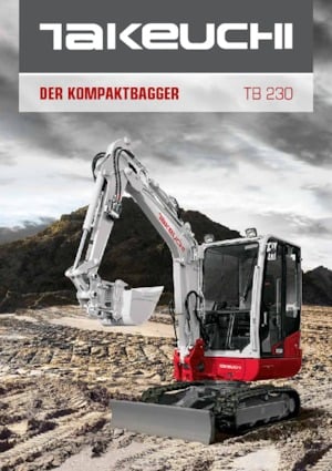Minibagger Takeuchi TB 230