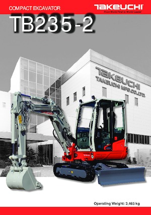 Minibagger Takeuchi TB 235-2