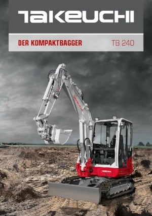 Minibagger Takeuchi TB 240