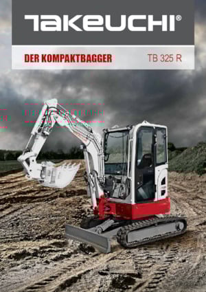 Minibagger Takeuchi TB 325 R