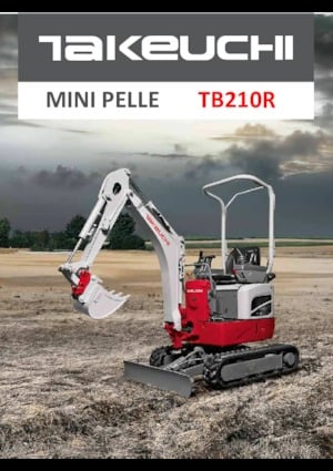 Minibagger Takeuchi TB 210 R