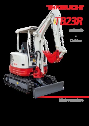 Minibagger Takeuchi TB 23 R