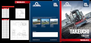 Minibagger Takeuchi TB 23 R