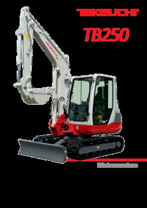 Minibagger Takeuchi TB 250