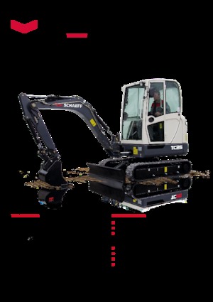 Minibagger Schaeff TC 25