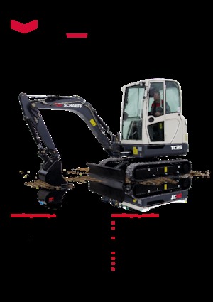 Minibagger Schaeff TC 25