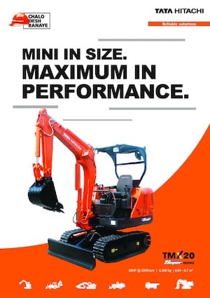 Minibagger Hitachi TMX 20