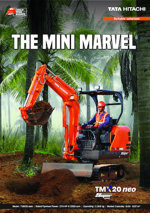 Minibagger Hitachi TMX 20 neo