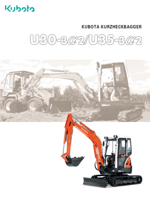 Minibagger Kubota U30-3α2 GL
