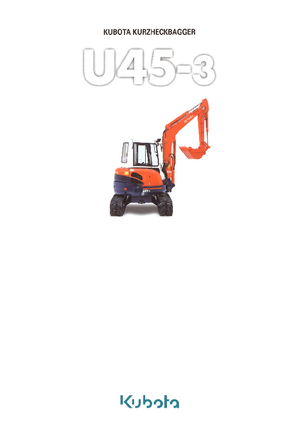Minibagger Kubota U45-3 G