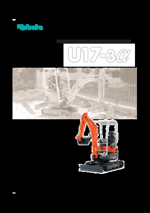 Minibagger Kubota U17-3A