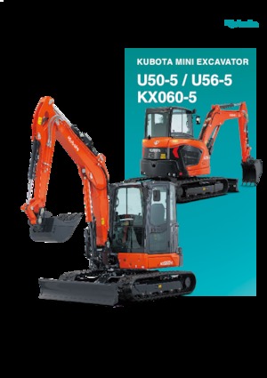 Minibagger Kubota U50-5