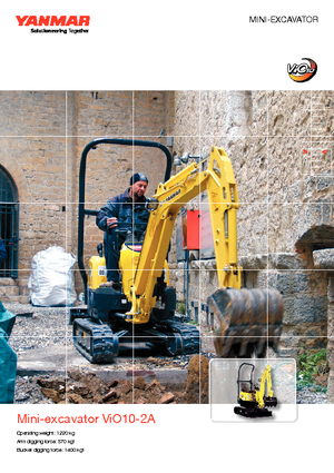 Minibagger Yanmar VIO 10-2 A