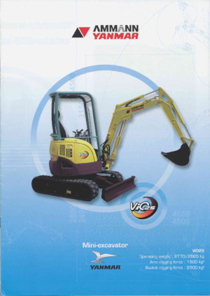 Minibagger Yanmar VIO 25