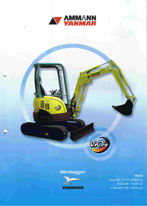Minibagger Yanmar VIO 25