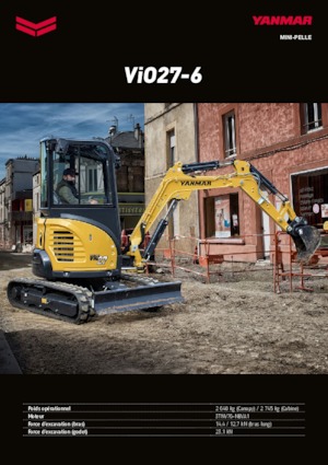 Minibagger Yanmar VIO 27-6 CR