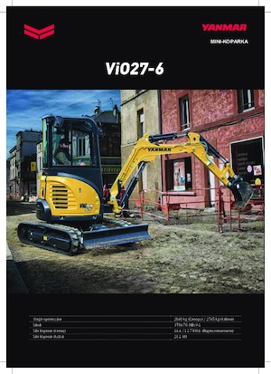 Minibagger Yanmar VIO 27-6 CR
