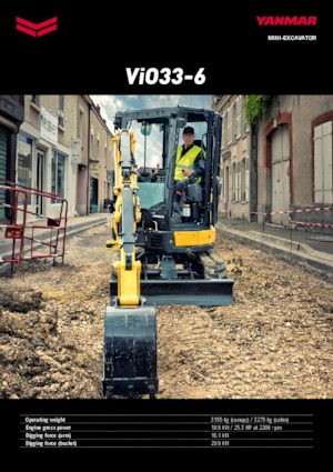 Minibagger Yanmar VIO 33-6 PR
