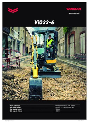 Minibagger Yanmar VIO 33-6 PR